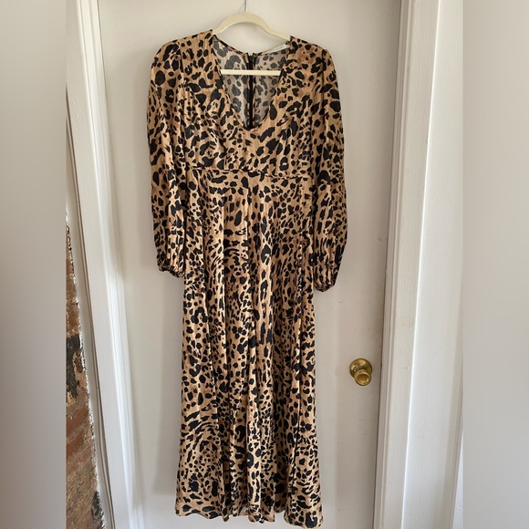 Zimmermann Leopard MIDI Dress - Size 0 (2-4) - Picture 2 of 5